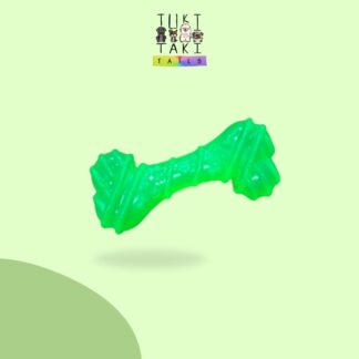 Green Rubber Chewing Toy for Dogs & Puppies