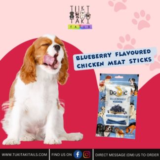 Bluberry Flavoured Chicken Meat Sticks for Dogs