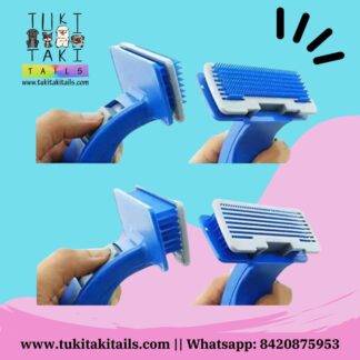 Self Cleaning Slicker brush for dog & Puppies (S)