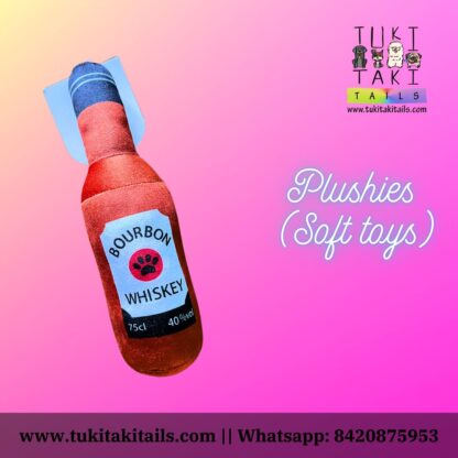 Plushies Soft toy for Dogs & Puppies (whiskey)
