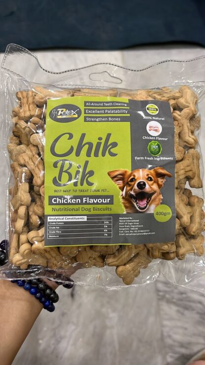 Chick Bik Treat Biscuits for Dogs (chicken flavour)