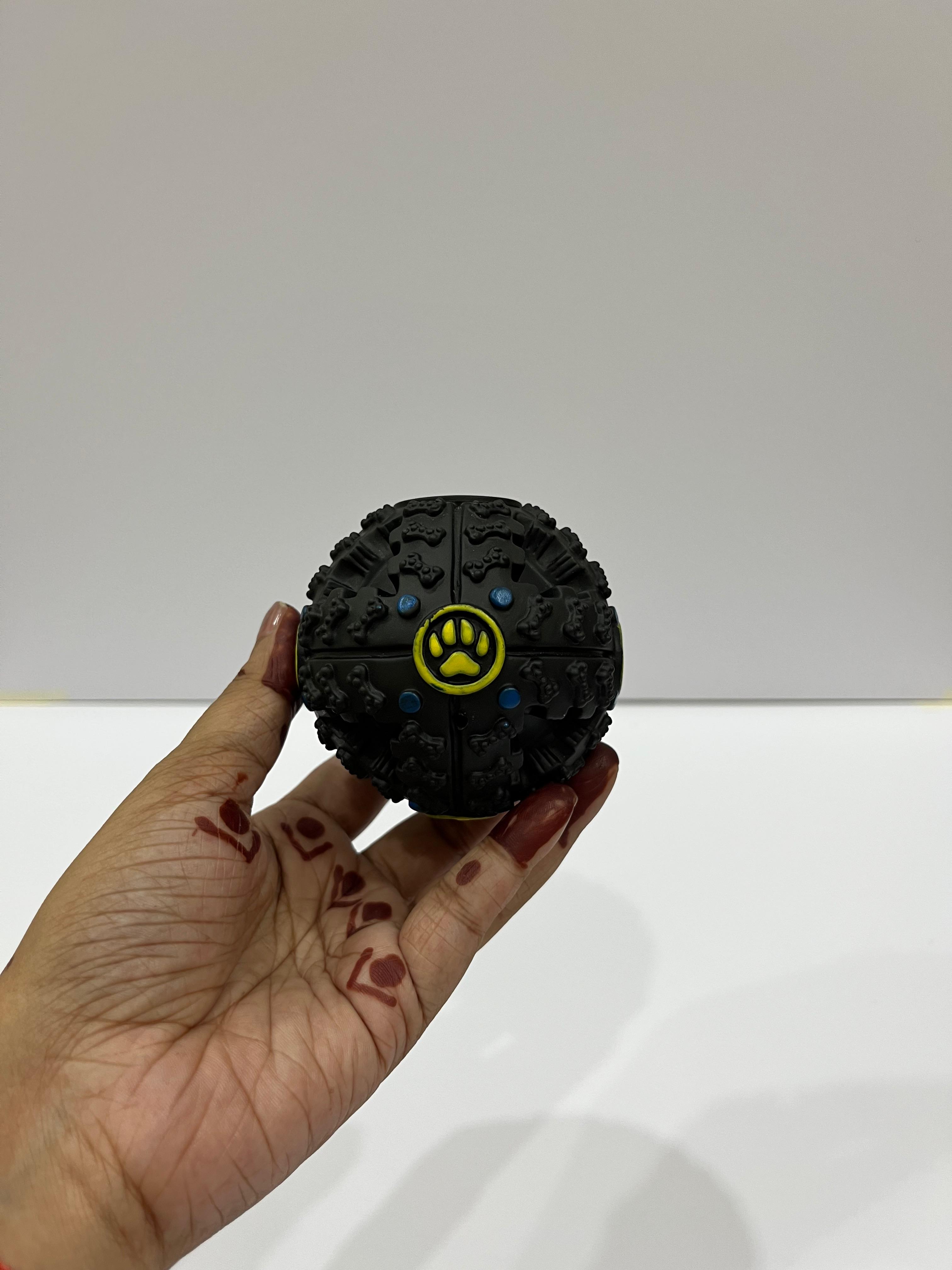 Treat Dispenser Squeaky Ball for Dogs and Puppies
